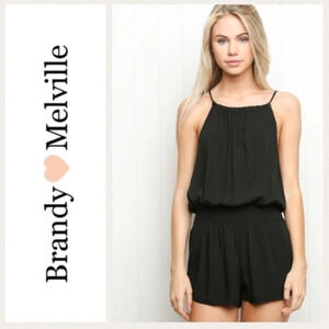 Brandy Melville Blanche romper in black‎ OS